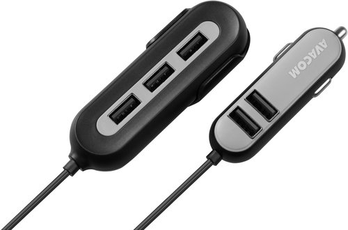 AVACOM CarHUB 2x USB + 3x USB - Car Charger - Main image