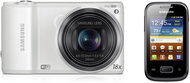 Samsung WB250F white + telefon S5300 - Digital Camera
