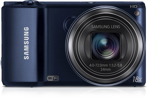 Samsung WB200F black Main image Samsung WB200F black - Digital Camera - Main image