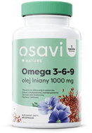 Osavi Omega 3-6-9 flaxseed oil 1000 mg, 60 softgel capsules - Omega 3 6 9