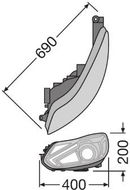 OSRAM LEDriving Xenarc FORD FOCUS MK3 - Front Headlight