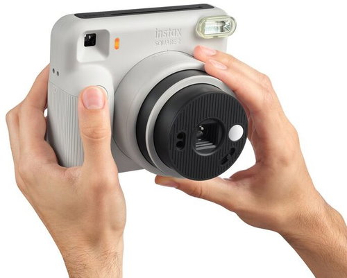 Fujifilm instax SQUARE 2 white - Sofortbildkamera - Hauptbild