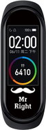 Mi-Band Decorative Protective Glass for Xiaomi Mi Band 4 - Protective Watch Cover