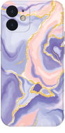 Purple and pink marble COVER FOR IPHONE 7/8/X/XS/XR/11/12/SE Phone type: 11 PRO MAX - Phone Cover