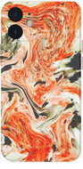 Orange Marble COVER FOR IPHONE 7/8/X/XS/XR/11/12/SE Phone type: XR - Phone Cover