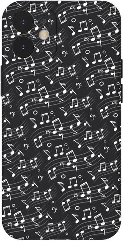 Notes Phone Cover for IPHONE 7/8/X/XS/XR/11/12/SE Colour: Black, Type: X/XS - Phone Cover - Main image