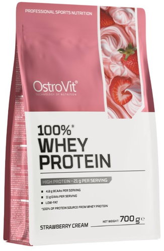OstroVit 100% Whey Protein, 700 g, strawberry - Protein - Main image