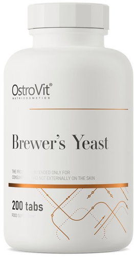 OstroVit Brewer's yeast, 200 tablets - Dietary Supplement - Main image