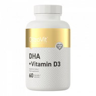 OstroVit DHA + Vitamin D3, 60 capsules - Dietary Supplement