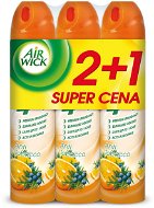 Airwick Spray 4in1 Anti Tabak 240 ml 2 + 1 ks - Osviežovač vzduchu
