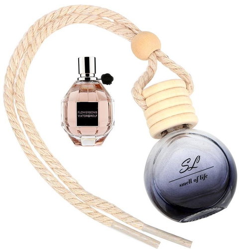 Smell of Life Luxury Car Fragrance Inspired by VIKTOR & ROLF Flowerbomb 10ml - Car Air Freshener - Main image