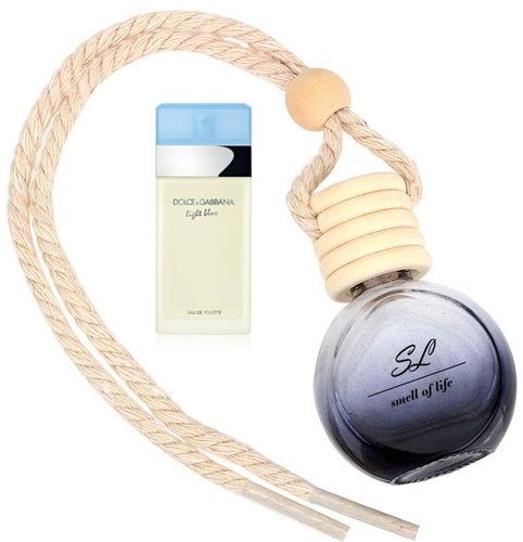 Smell of Life Luxury Car Fragrance Inspired by DOLCE & GABBANA Light Blue 10ml - Car Air Freshener - Main image