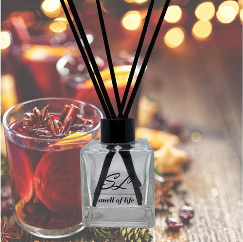 SMELL OF LIFE Diffúzor forralt bor 100 ml - Pálcás aroma diffúzor - Fő fotó