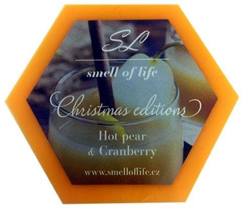 SMELL OF LIFE Scented wax Hot Pear &amp; Cranberry 40 g - Aroma Wax - Main image
