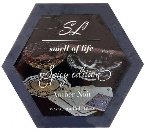 SMELL OF LIFE Scented wax Amber Noir 40 g - Aroma Wax - Main image