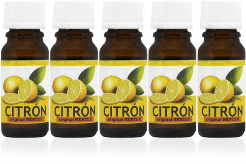 RENTEX Essential Oil Lemon 5 × 10ml - Essential Oil - Main image