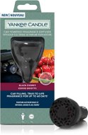 YANKEE CANDLE Black Cherry Car Powered készlet 70 g - Autóillatosító