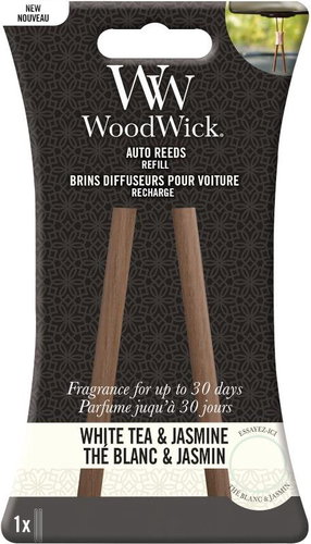 WOODWICK White Tea and Jasmine Car Fragrance Refill - Car Air Freshener - Main image