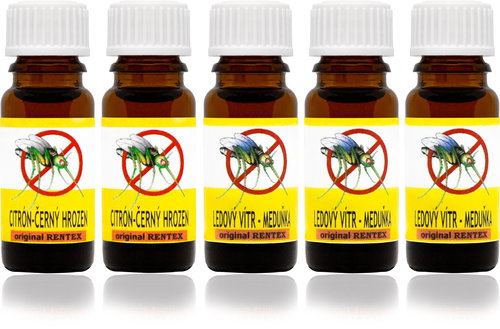 RENTEX Essential Oil Repeat Set 5×10ml - Essential Oil Set - Main image