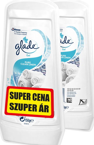 GLADE Gel Pure Clean Linen Duopack 2× 150 g - Osvěžovač vzduchu - Hlavní obrázek