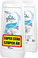 GLADE Gel Pure Clean Linen Duopack 2× 150 g - Légfrissítő