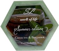 SMELL OF LIFE Green Tea & Bergamot Scented Wax 40g - Aroma Wax