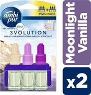 Air Freshener AMBI PUR 3Volution Moonlight Vanilla Scented Vaporizer 2 x 20ml - Osvěžovač vzduchu
