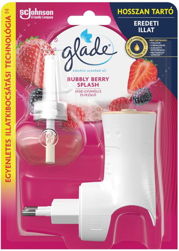 GLADE Electric Bubble Berry Splash komplet 20 ml - Air Freshener - Main image