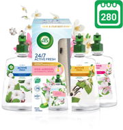 AIR WICK Active Fresh diffuser - 280 days fragrance set - Air Freshener