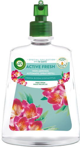 AIR WICK Active Fresh Automatic náplň Kvetoucí frézie a eukalyptus 228 ml - Osvěžovač vzduchu - Hlavní obrázek