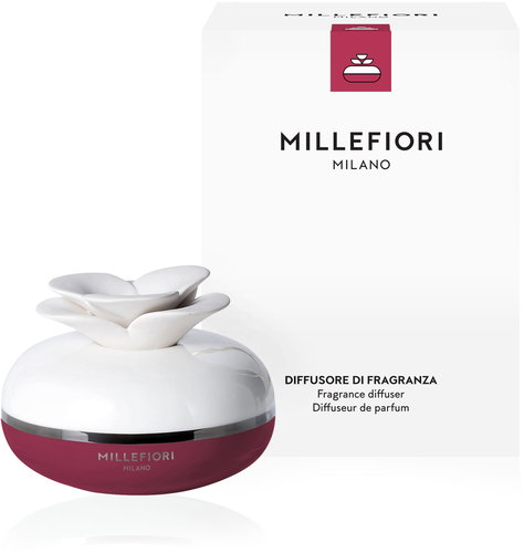 MILLEFIORI MILANO Air Design Flower Red 130 ml - Aroma diffúzor - Fő fotó