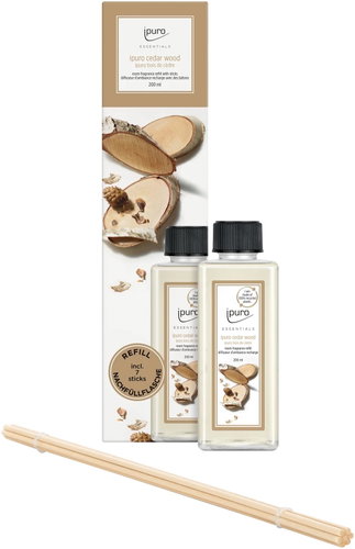 IPURO Essentials Cedar Wood 200 ml - Diffuser Refill - Main image