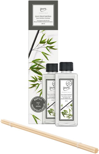 IPURO Essentials Black Bamboo 200 ml - Diffuser Refill - Main image