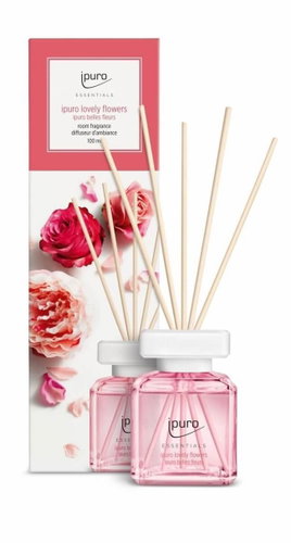 IPURO Essentials Lovely Flowers 100 ml - Reed Diffuser - Main image