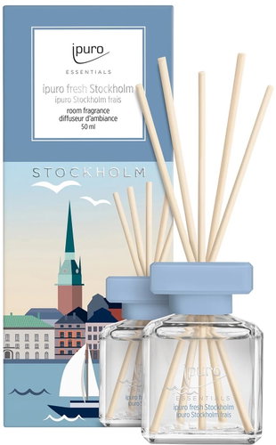IPURO Essentials Fresh Stockholm 50 ml - Reed Diffuser - Main image
