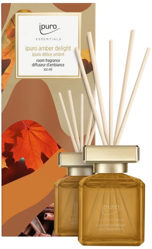 IPURO Essentials Amber Delight 100 ml - Reed Diffuser - Main image