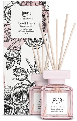 IPURO Essentials Light Rose 50 ml - Reed Diffuser - Main image