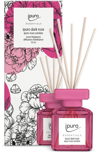 IPURO Essentials Dark Rose 50 ml - Reed Diffuser - Main image