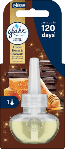 GLADE Electric Festive Honey & Chocolate refill 20 ml - Air Freshener - Main image