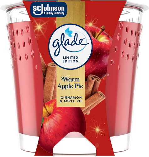 GLADE Warm Apple Pie 112 g - Gyertya - Fő fotó