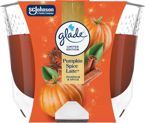 GLADE Pumpkin Spice Latte 204 g - Gyertya - Fő fotó