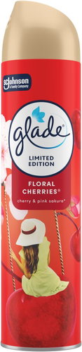 Glade Aerosol Floral Cherry, 300 ml - Légfrissítő - Fő fotó
