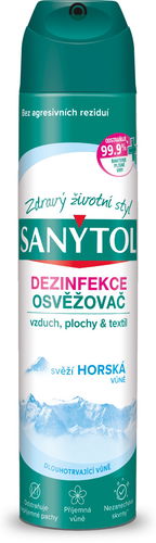 Sanytol Mountain fragrance disinfectant air freshener for surfaces and  textiles 300 ml - VMD parfumerie - drogerie