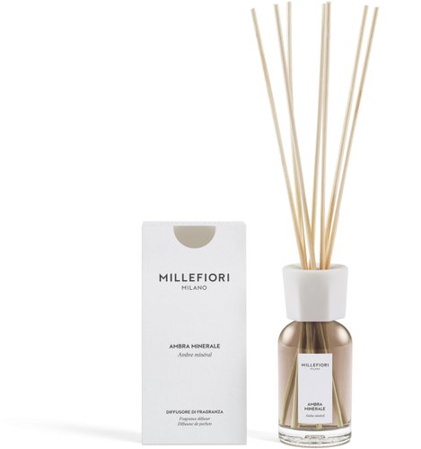 MILLEFIORI MILANO Ambra Minerale 100 ml - Reed Diffuser - Main image