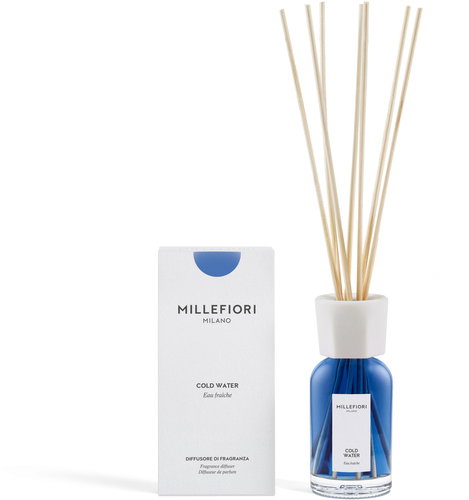 MILLEFIORI MILANO Cold Water 100 ml - Reed Diffuser - Main image