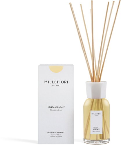 MILLEFIORI MILANO Honey & Sea Salt 250 ml - Reed Diffuser - Main image