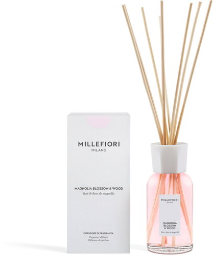 MILLEFIORI MILANO Magnolia Blossom & Wood 250 ml - Reed Diffuser - Main image