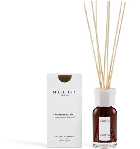 MILLEFIORI MILANO Sandalo Bergamotto 100 ml - Reed Diffuser - Main image