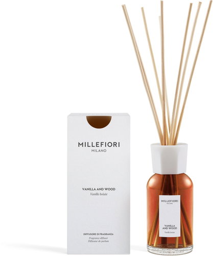 MILLEFIORI MILANO Vanilla & Wood 250 ml - Reed Diffuser - Main image