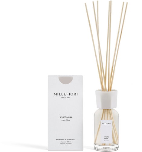 MILLEFIORI MILANO White Musk 100 ml - Reed Diffuser - Main image